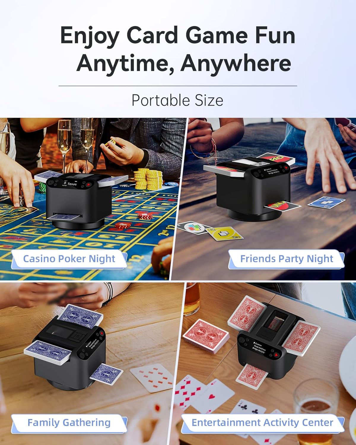 ๐ฒ Automatic Card Shuffler & Dealer โ Play Smarter, Play Faster!