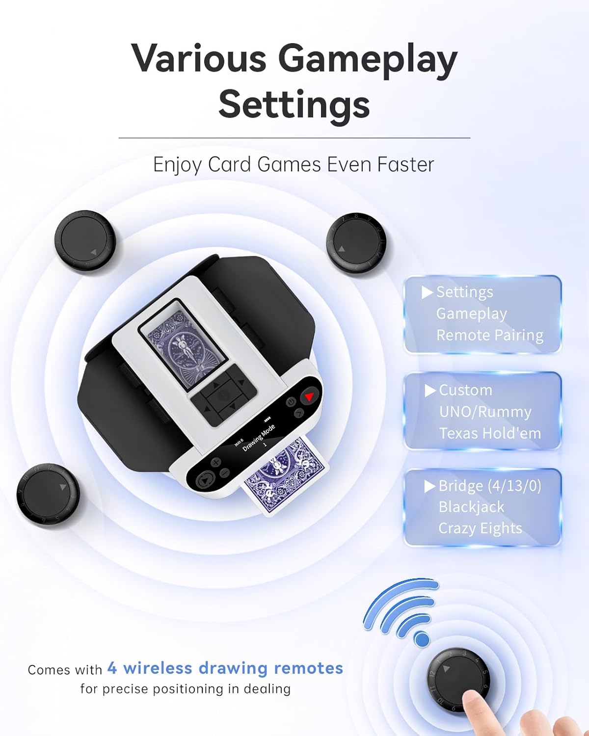 ๐ฒ Automatic Card Shuffler & Dealer โ Play Smarter, Play Faster!