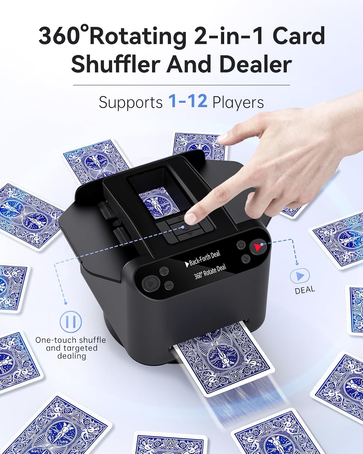 ๐ฒ Automatic Card Shuffler & Dealer โ Play Smarter, Play Faster!