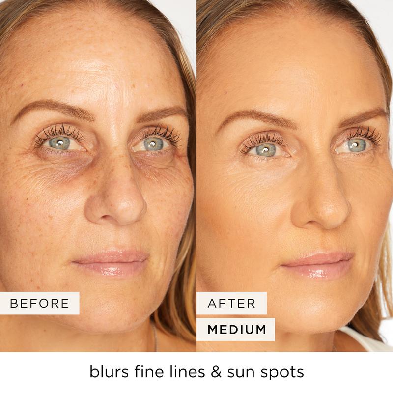 Blur tinted moisturizer SPF 30 - instantly brightens, hydrates & smooths your skin