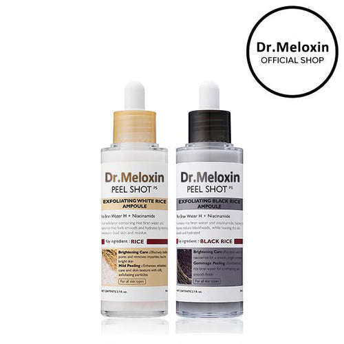 π Peel Shot Glow Rice Ampoule Duo