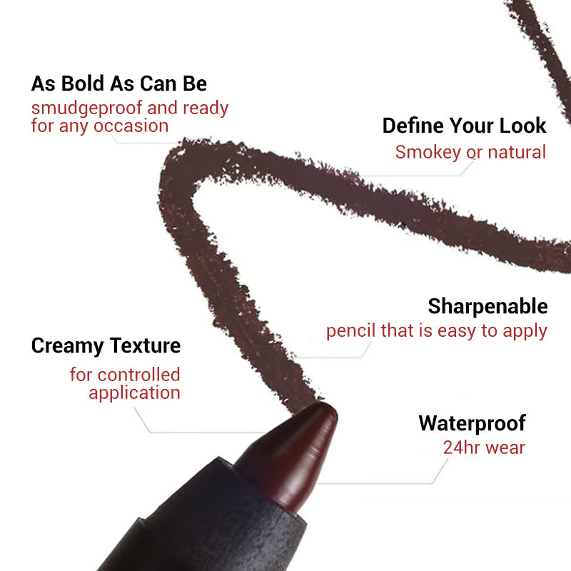 LAST DAY: BUY 1 GET 1 FREEāØ24 Hours Waterproof Eyeliner Duo Sharpenable Eye Pencilš§”