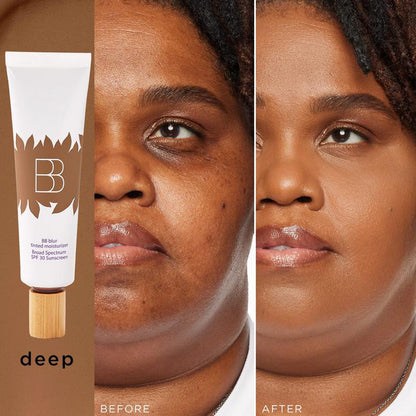 Blur tinted moisturizer SPF 30 - instantly brightens, hydrates & smooths your skin