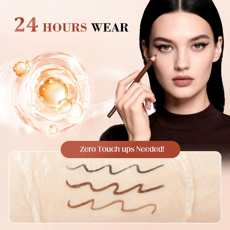 LAST DAY: BUY 1 GET 1 FREE✨24 Hours Waterproof Eyeliner Duo Sharpenable Eye Pencil🧡