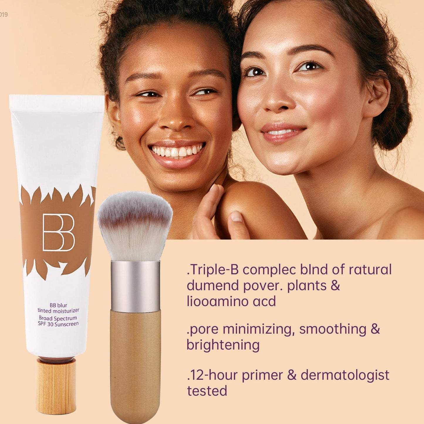 Blur tinted moisturizer SPF 30 - instantly brightens, hydrates & smooths your skin