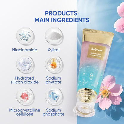🏆 Nicotinamide Toothpaste【💎New upgrade Powerful type  10% concentration of Nicotinamide】