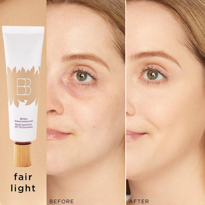 Blur tinted moisturizer SPF 30 - instantly brightens, hydrates & smooths your skin