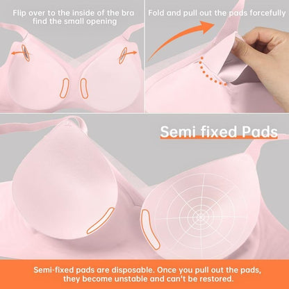 🎁Last Day 60% OFF🎉Women Wireless V-Neck Mesh Bralette
